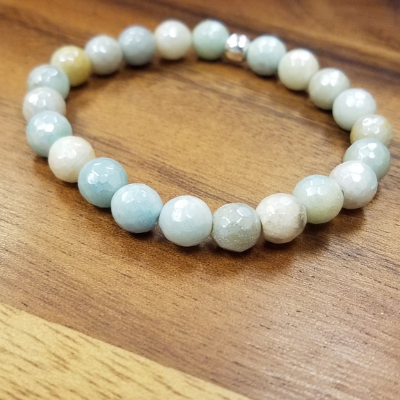 SOLD Amazonite Beads Bracelet - Picture 8 of 15